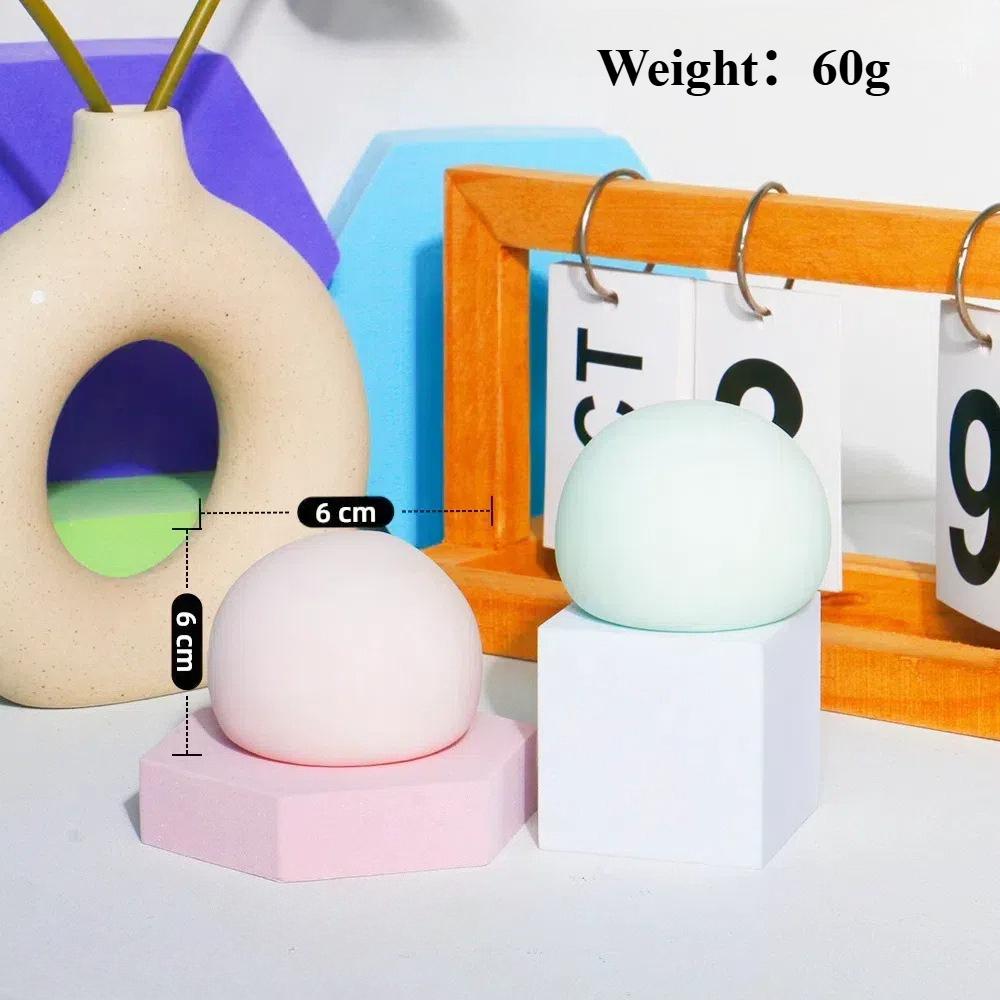 Crunchy Squishy Stress Ball Dual Texture Sensory Toy for Anxiety Relief - Fidget Hand Exercise Relax ADHD Focus Adult Kids Gift