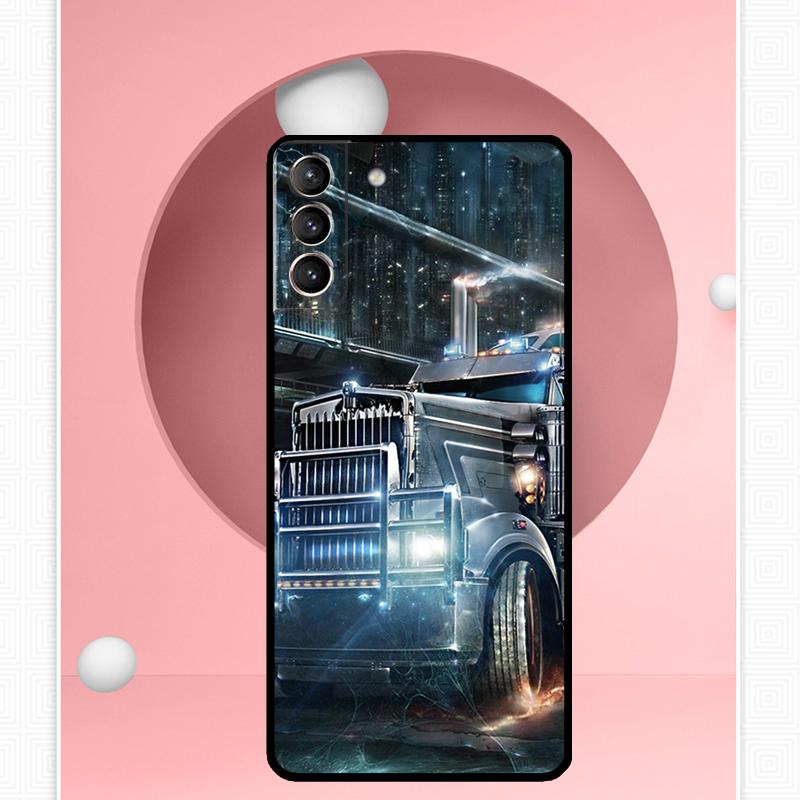 Cool Heavy Truck Car Case For Samsung Galaxy S25 Ultra S25 FE S20 S21 S22 S23 Plus S9 S10 S24 Ultra Cover Funda