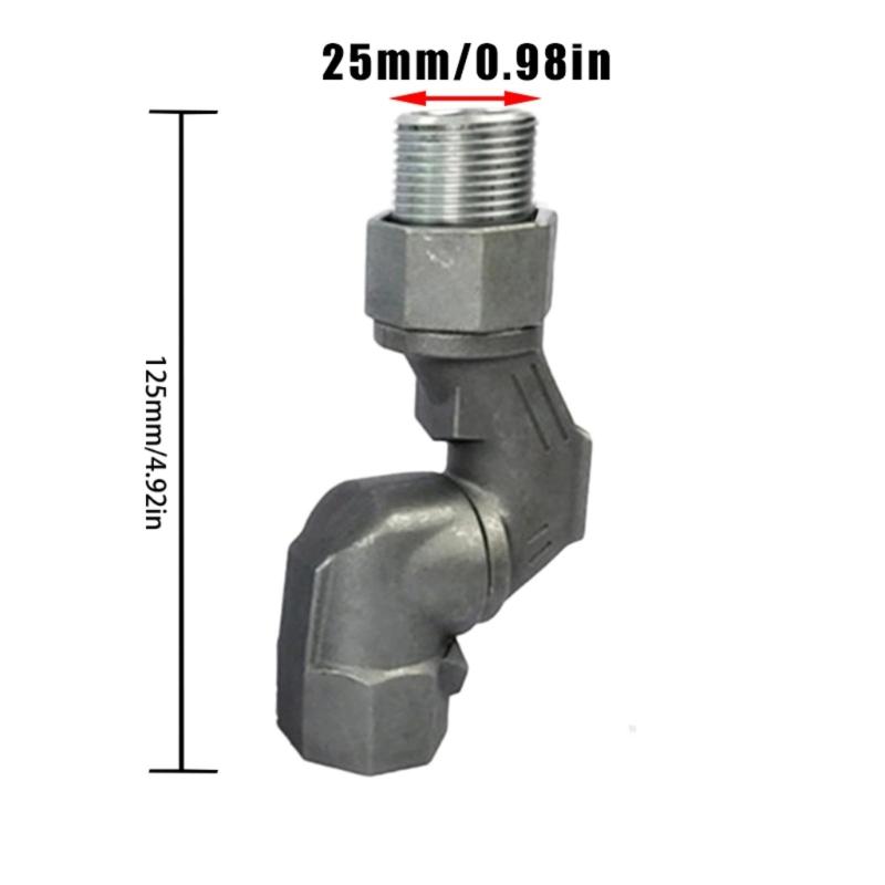 1inch Fuels Hose Swivels Multi Plane 360 Rotating Connectors for Fuels Transfer Pump Fuels Nozzle and Transfer Hose
