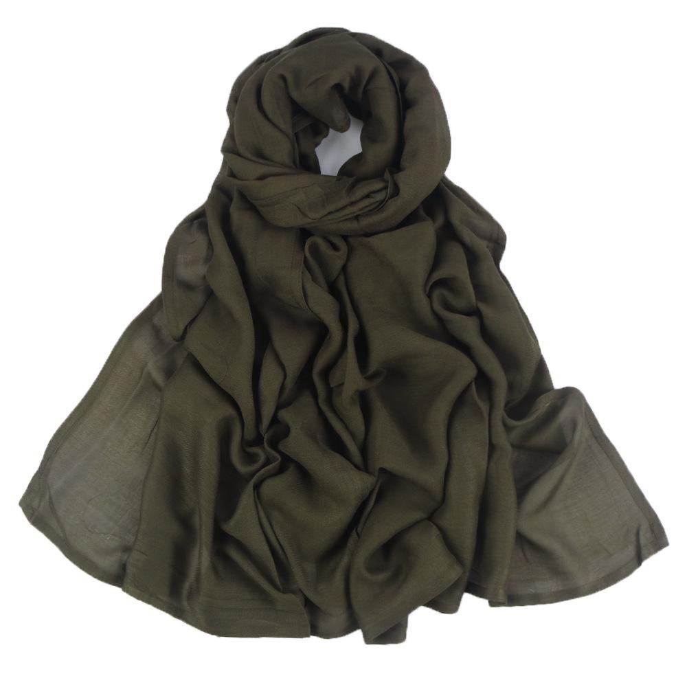 Breathable Rayon Wide-Brim Shawl & Scarf