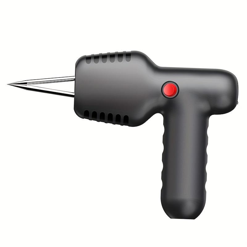 Elektrisch betriebene Geflügelrupfmaschine, Kabelloser Betrieb, Tragbar, Schwerlastausführung mit ergonomischem Griff, Leistungsstarker Motor für Huhn, Ente, Gans