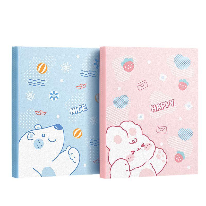 Transparent Insert Loose-Leaf for Pupils Cute Student Sheet Music Folder Paper Learning Involution Organize Fantastic Multi-Layer Thickened Supplies