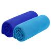 Cooling Set of 2 Colors Shades of Instant Cooling When Wet and Cool and Cooling Towels with UV Protection and Perfect for Summer Neck and Preventing