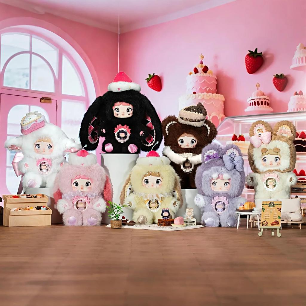 TOP TOY x Nommi Series Plush Pendant Gachapon Blind Box Figure Plastic Model Premium Soft Vinyl Toy Birthday Gift Original Character Christmas Gift