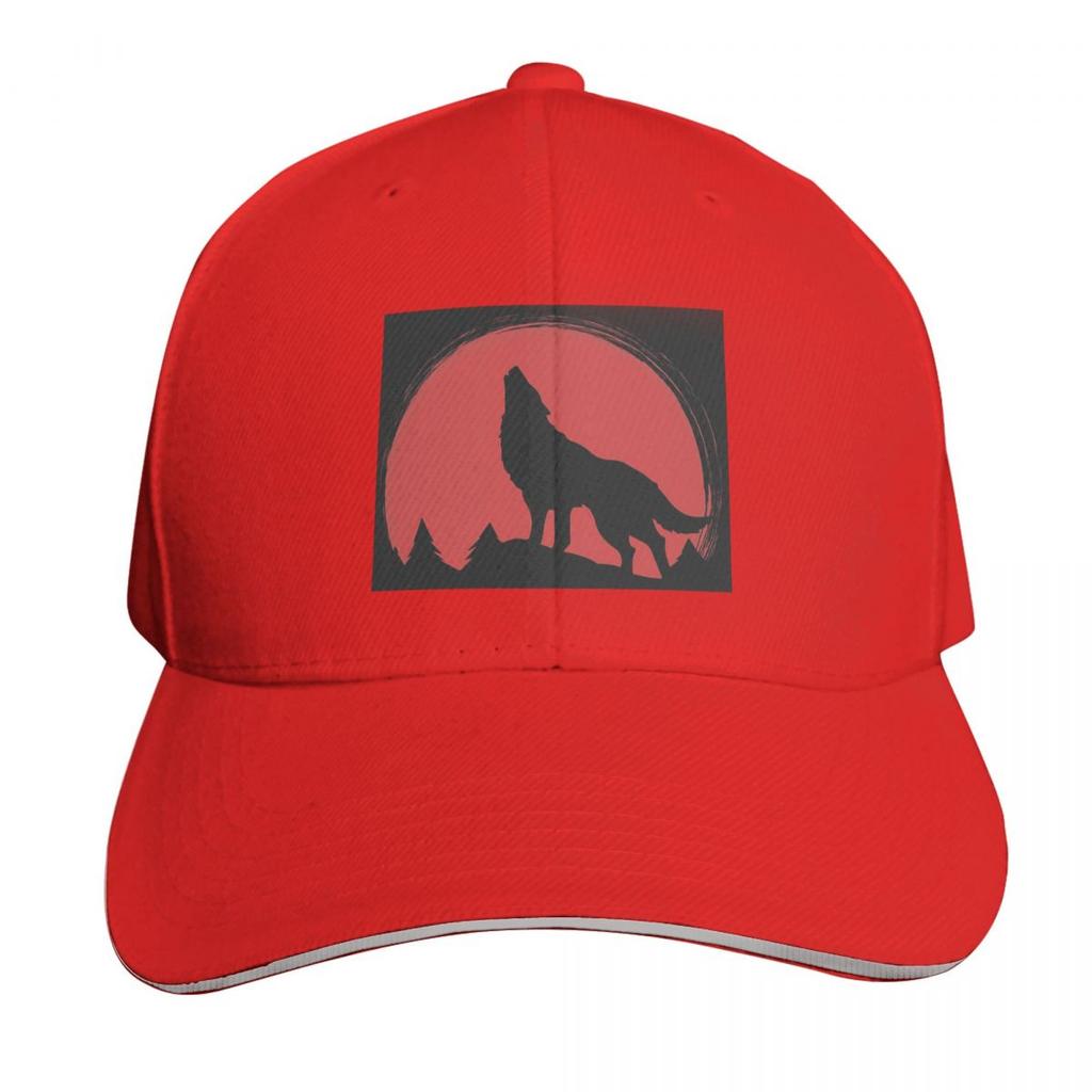 Wolf Howl Of A Wolf Cap Fashion Casual Baseball Caps Adjustable Hat Hip Hop Summer Unisex Baseball Hats