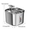 2.20L Pet Cats Water Fountain Low Noise Adjust Dog Water Bowl Water Dispenser Water Bowl Dispenser Large Capacity