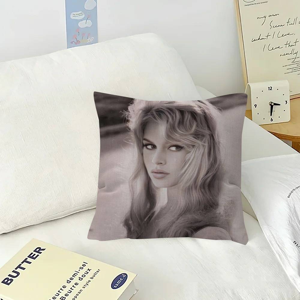 Schönheit B-Brigitte B-Bardot-S Kissenbezug Kissenhülle Kissenbezug Wohnzimmer Sofa Heimdekoration Kundenspezifisch