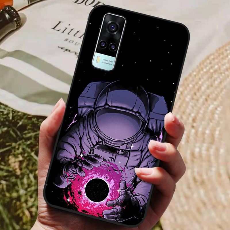 For Coque vivo Y31 2021 Case Silicon Back Cover Phone Case For Vivo V2036 Cases Soft bumper Funda for Vivo Y 31 VivoY31 2021 Bag