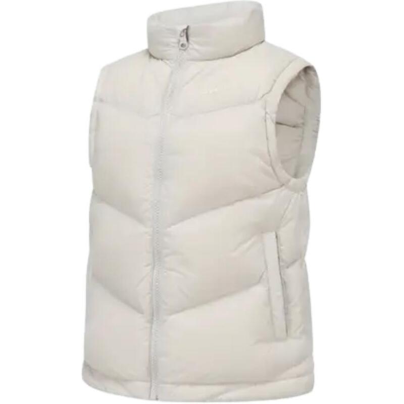 DECATHLON Down Jacket QUECHUA Warm, Comfortable and Waterproof Pearl Beige Teen