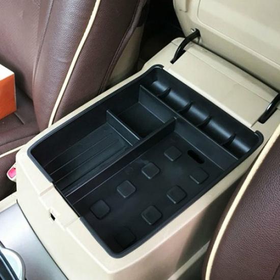Armrest Storage Box Center Console Holder Tray for Toyota Highlander 2008-2013