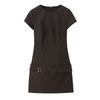Za2025 Autumn New Arrival Zr Women's Clothing Belted Round Neck Short Sleeve Short Dress 4661264 087