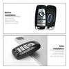 For Ford Bronco/Bronco Sport 21+ Key Fob Cover Case Shell Protector Carbon Fiber