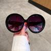 Oversized Round Sunglasses Women Trendy Vintage Gradient Goggle Sun Glasses Fashion Luxury Brand Design Shades Eyewear