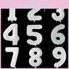 Stunning White Large 40" Foil Number Balloons Perfect For Age Milestone Events