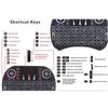 2.4G Air Mouse With Touchpad Keyboard I8 Arabic French Mini Wireless Keyboard For Pc