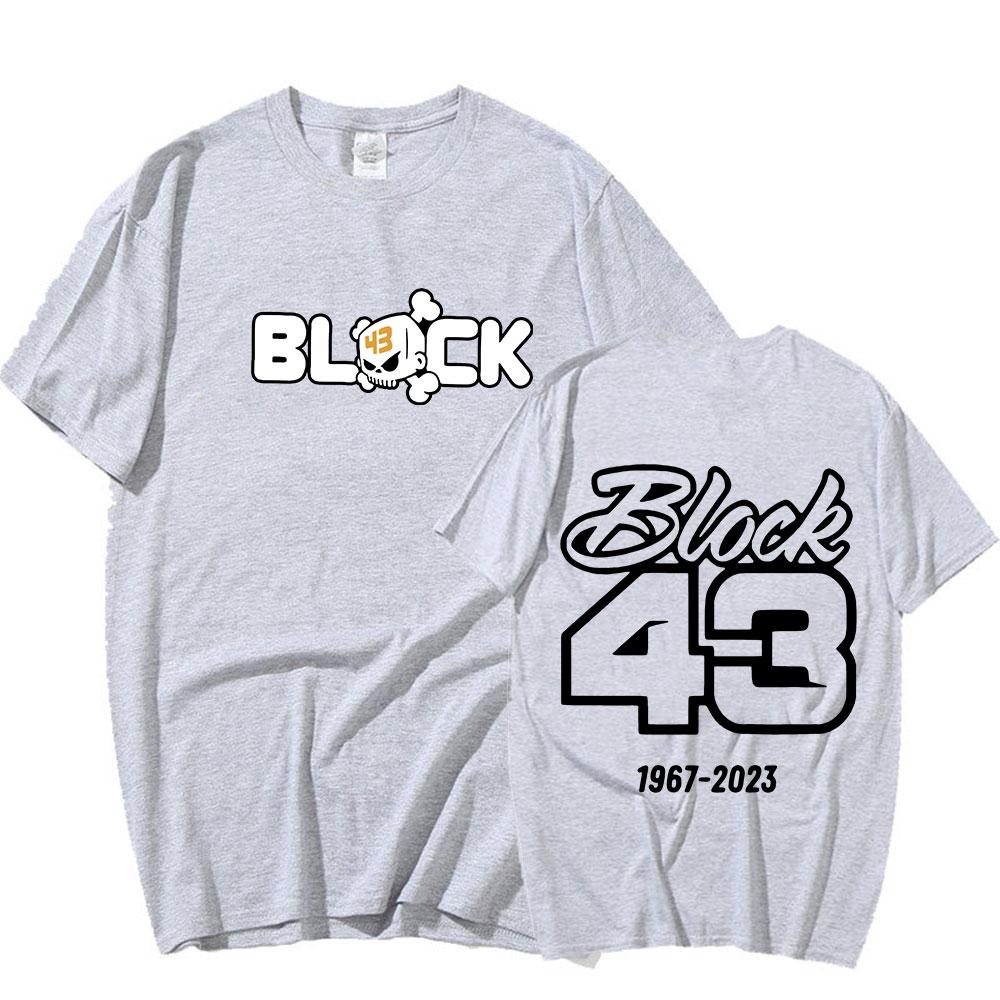 

Ken Block 43 T Shirt Fashion Men Harajuku Graphic Letter Print Ken Block T-shirts Aesthetic Gothic Casual Cotton T-shirt Tops 4XL