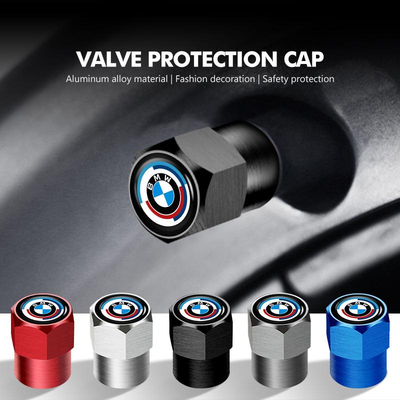 Car Wheel Tire Valve Cap Dustproof Protector Cover Personalized Decoration For BMW X3 X5 M5 M3 E46 E90 E60 F10 E39 F30 E36 G30