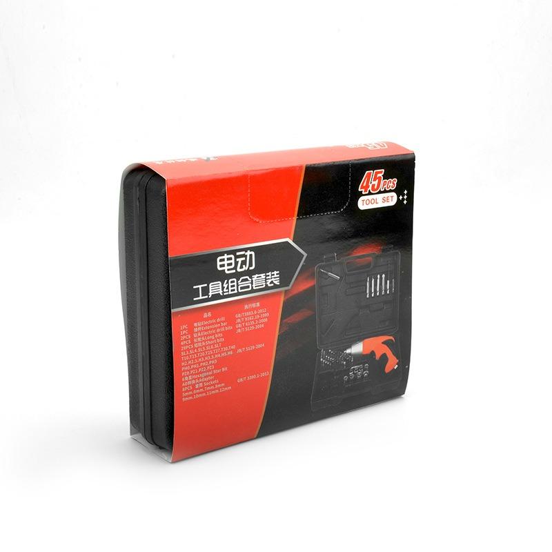 Woodworking Home Repair DIY 3.6V USB Cordless Lithium Drill Screwdriver Electric Hardware Tools Set