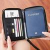 Multifunction Passport Cover with SIM Card Slots Card Case RFID Blocking Passport Clip  Female