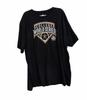 Fanatics Mens Black Cotton Graphic Tee College World Series Short Sleeve 4XL