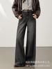 Zhengzhou Women's High-Waisted Wide-Leg Denim Pants - 2025 Autumn/Winter Collection: Versatile, Loose, Casual.