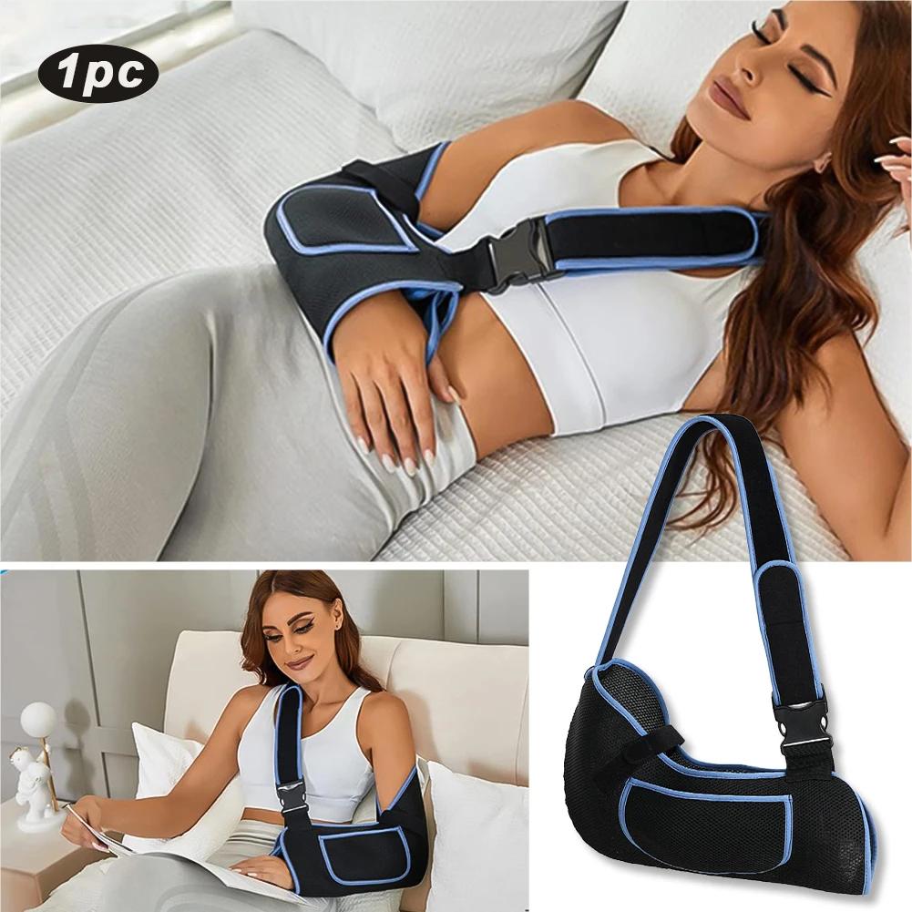 Universal Wrist Arm Joint Dislocation Immobilizer Breathable Arm Sling With Adjustable Shoulder Strap Support Brace
