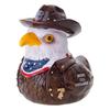 American Independence 250Th Anniversary Duck Ornament Patriotic Martial Eaglet Duck Figurines for Home Garden Decors
