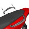 Motorbike Accessories Passenger Rear Grab Handle Seat Hand Handle Grab Bar Rail Compatible for Tenere700 XT700Z XT 700 Z