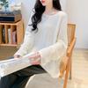 MOCANA Women's Stylish Long-Sleeve Knit Sweater