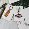 Keychain Jewelry Cardboard with Self-sealing Bag Paper Keychain Display Cards