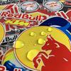 Motorcycle Stickers, Red Bull Events Sponsored Stickers, Plastic Helmet, Car Body, Homemade Decorative Waterproof Sunscreen Stickers Tank