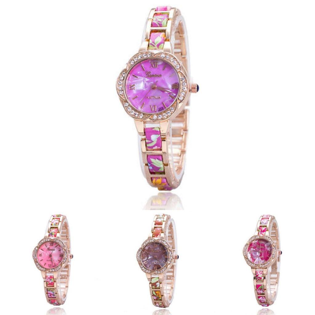 Stylish Womens Fashion Watch With Alloy Case And Single Fold Clasp For Gift