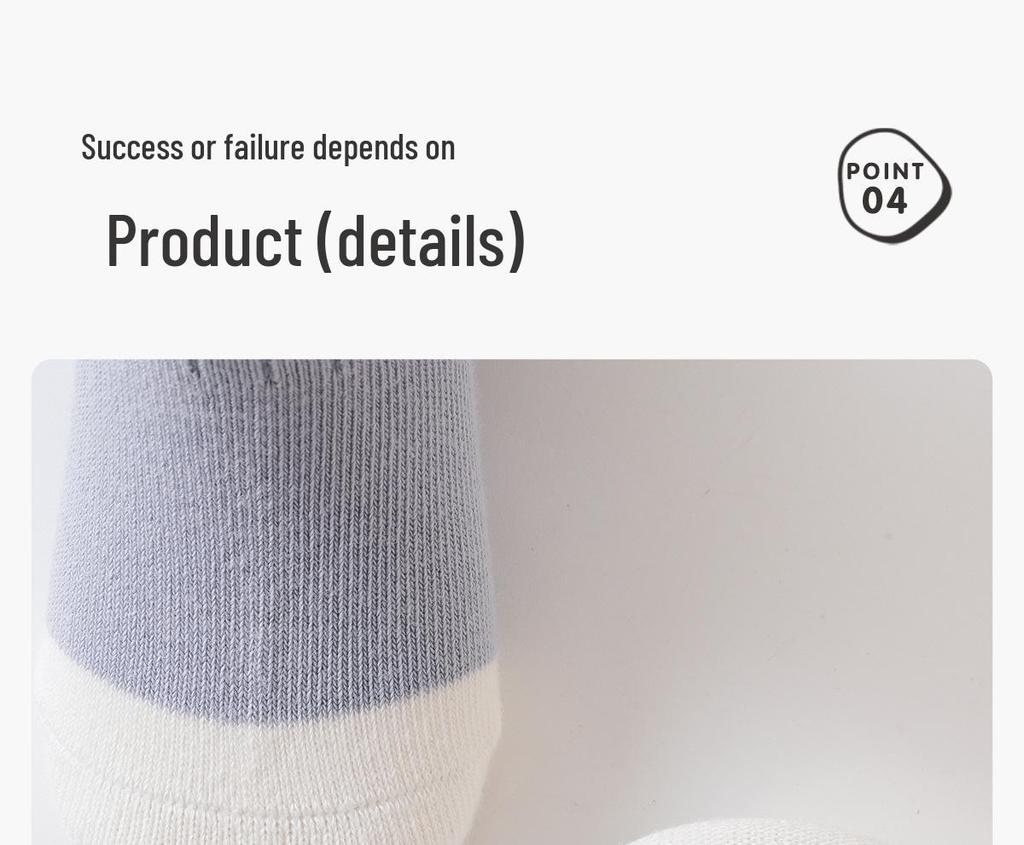 Infant Knee-High Cartoon Socks: Pure Class A Cotton, Non-Binding, Perfect for Spring, Autumn & Winter