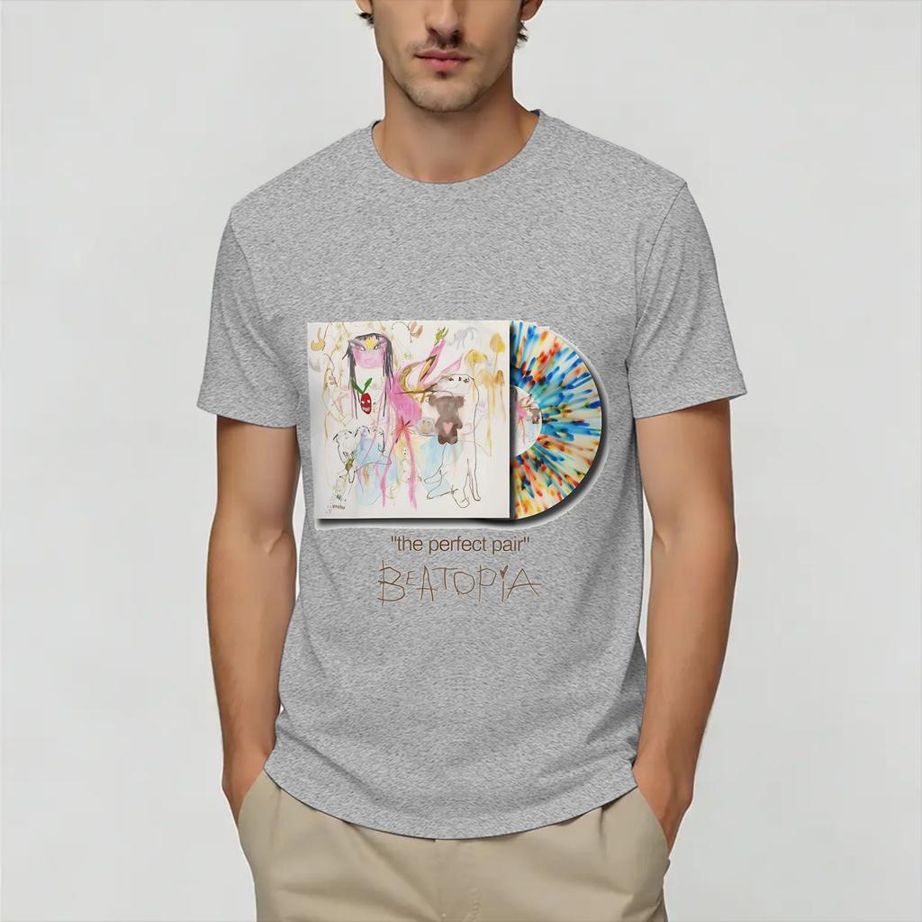 Beabadoobees Vintage TShirt Summer Cotton T Shirts For Unisex Fashion Casual Tee Shirt Short Sleeve Aesthetic Clothes