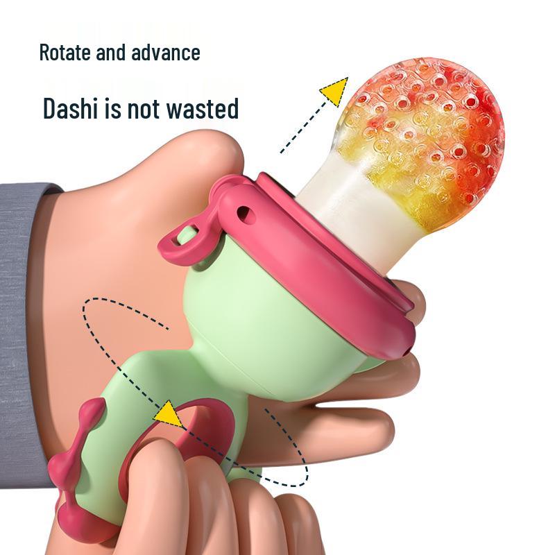 Anneau de dentition pour bébé aux fruits et légumes: Sac d'alimentation à mordre et mâcher pour la dentition et les aliments complémentaires
