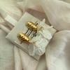 Super Fairy Acrylic Petal Stud Earrings, Temperament, Celebrity, Niche Design, High-End Cold Wind Earrings, Women