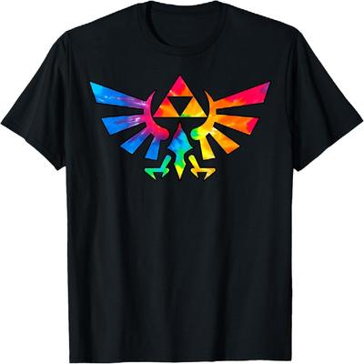 Legend of Zelda Triforce Symbol Tie Dye T-Shirt