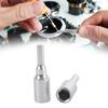 Transducer Adapter 1/4inch Hex 6.35mm To 4mm Magnetic Adapter Sleeve Socket For Screwdriver Drill Bit Electronic