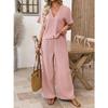 IHUASU Tute Casual da Donna a Maniche Corte con Scollo a V
