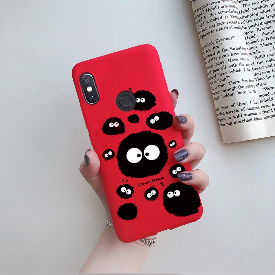 For Funda Xiaomi Redmi Note 5 Case Redmi Note5 Pro Cover Cute Cartoon Cat Silicone Phone Case For Xiaomi Redmi Note 5 5Pro Etui