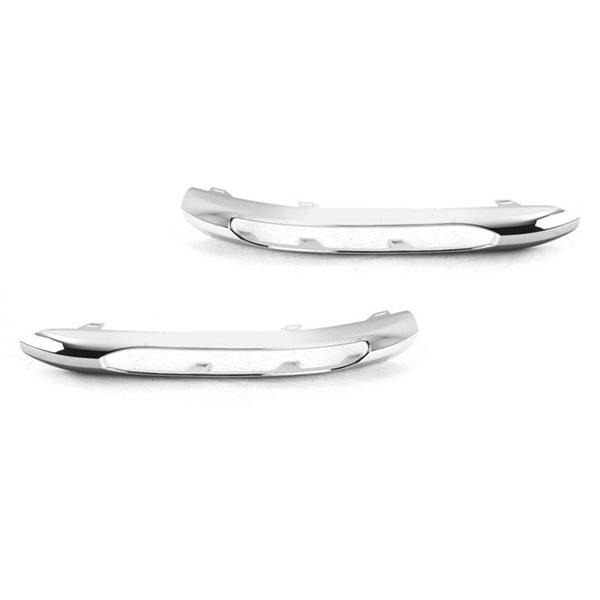 A1728850074: Chromová ozdobná lišta pro levý přední nárazník pro Mercedes-Benz SLK R172 W172 2012-2016.