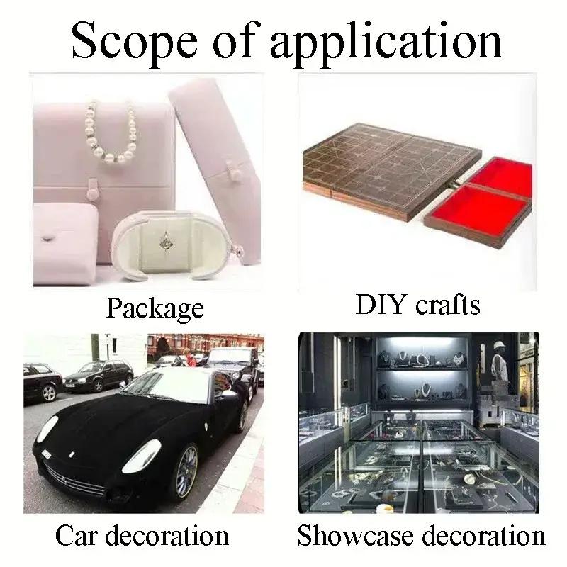 Self Adhesive Suede Fabric Sticky Repair Patch Sticker for DIY Sofa Table Chair Bag Shoes Bed Automotive Interio