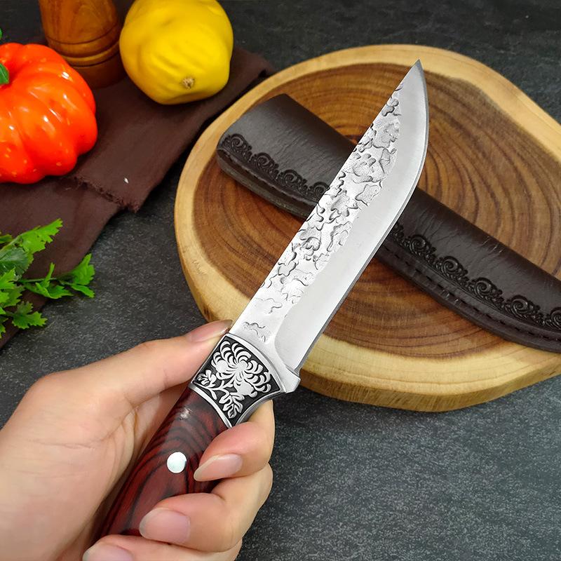 2 Teile/satz Edelstahl Ausbeinmesser Metzger Fisch Cutter Hackmesser Küchenmesser Kochmesser