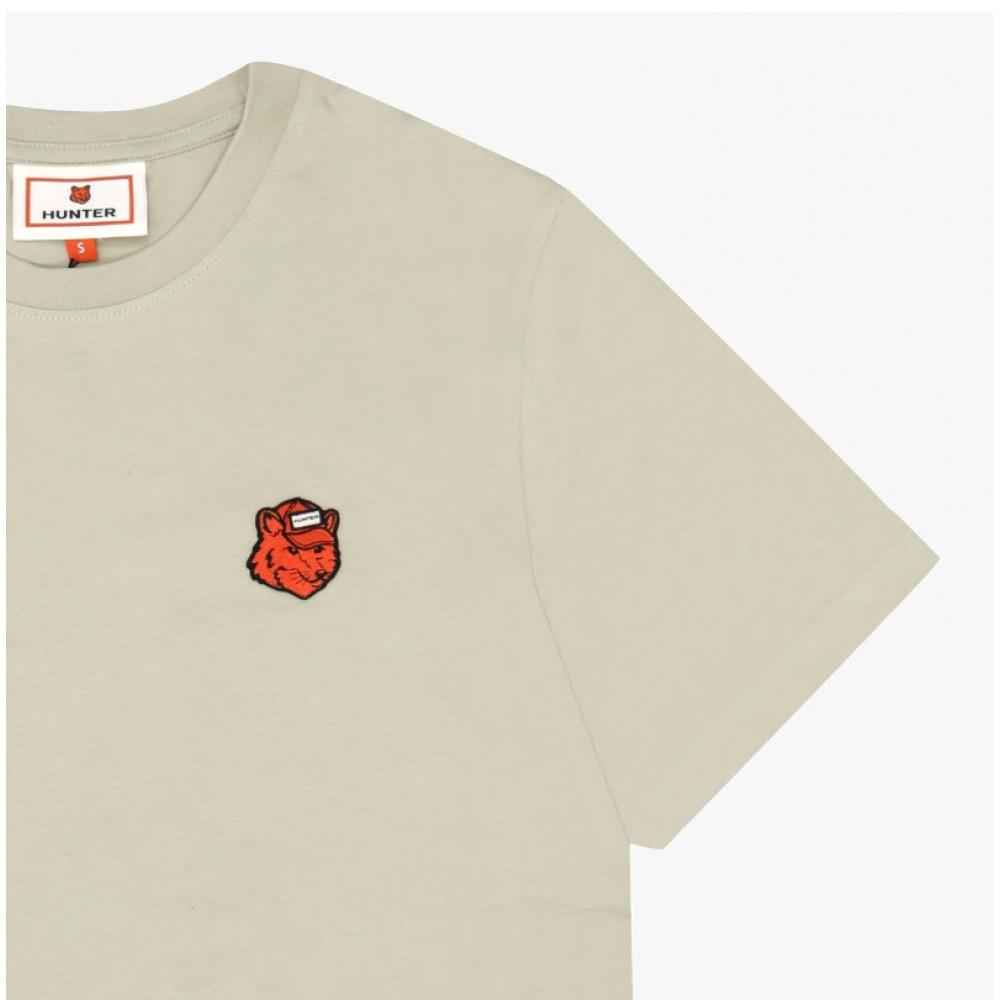 Maison KiTsune HunTer Fox Head PaTch Unisex T shirT Haru0011252
