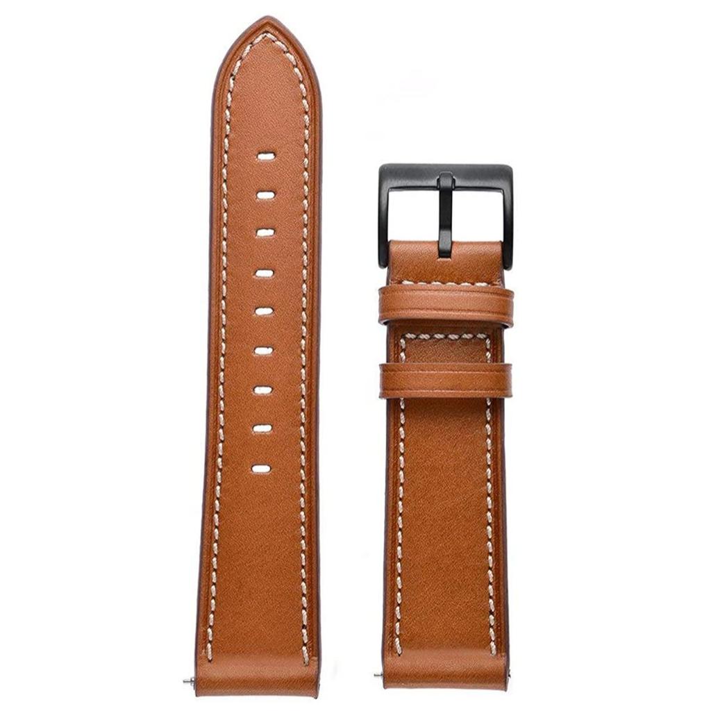 22mm Faserleder Uhrenarmband für Huawei Watch GT 6 Pro/6/5 Pro/5/4/3/2 46mm Nahtlinie Schnellverschluss Ersatzarmband