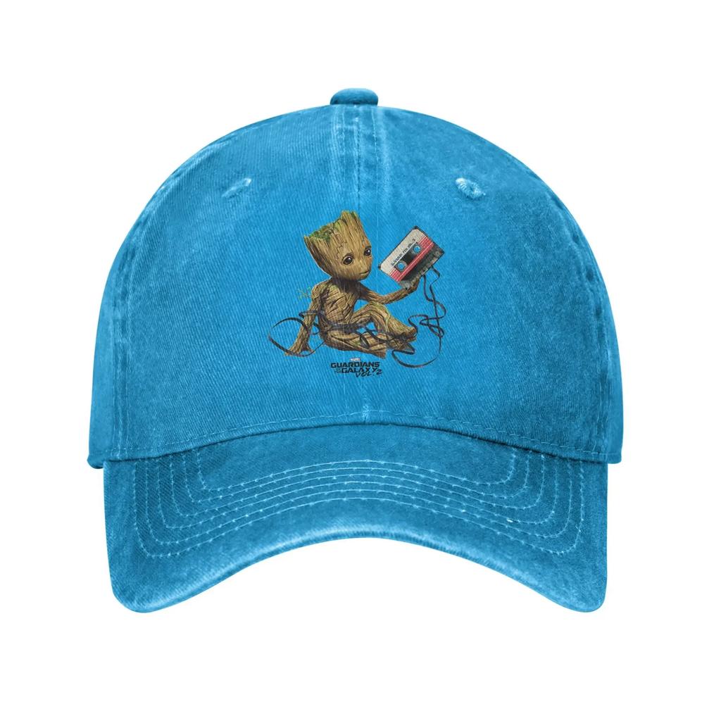 Washed Baseball Cap Guardians Of The Galaxy Vol Summer Hip Hop Hats For Unisex Unisex Casual Outdoor Sport Sun Snapback Cap