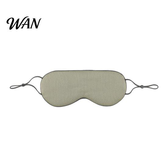 Breathable Sleep Cover Double-sided Eye Mask with Adjustable Ear Straps Men Women Light Portable Blocking Travel Naps Sleeping Blackout Blindfold