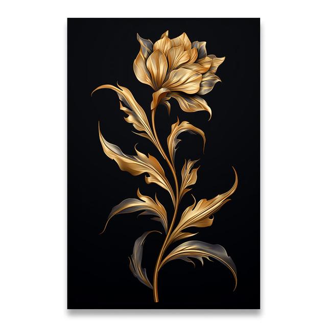 1pcs Canvas Painting Dark Golden Flower Wheat Canvas Painting Decorative Paintings Wall Decor Art Mural Wall Decoration for Home No Frame