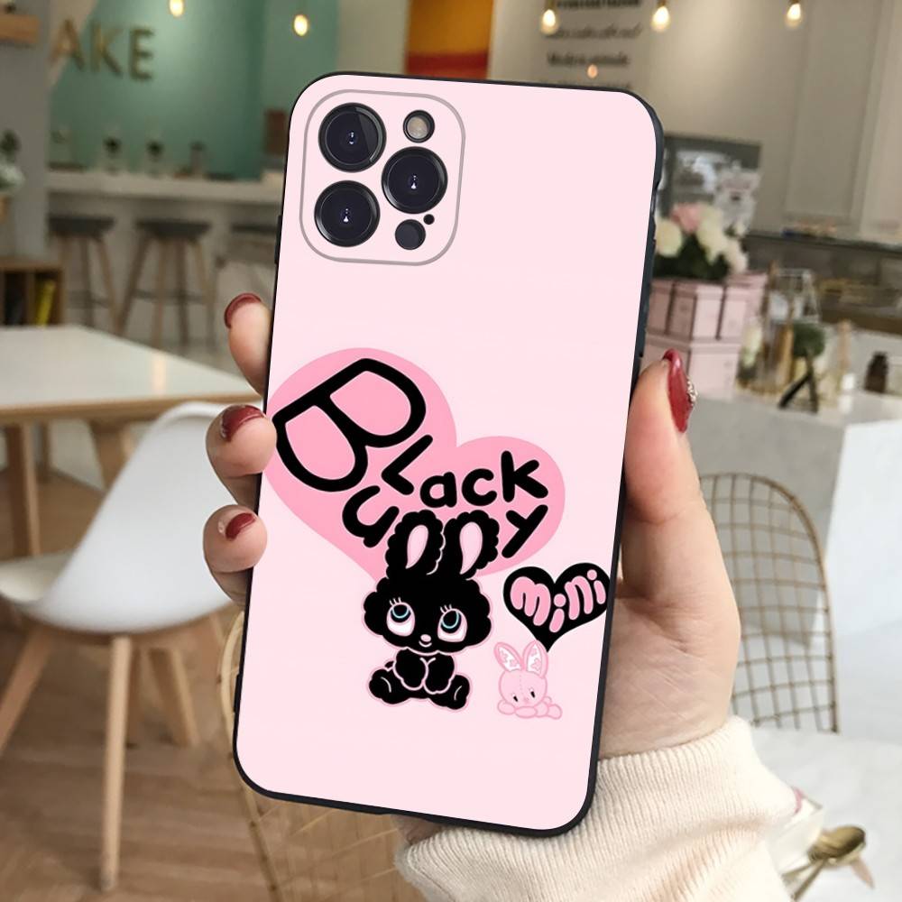 Cute Cartoon Esthers Bunny For IPhone 17 16 15 14 13 12 11 Pro Max 13 17Air Shockproof Soft Phone Cases Coque