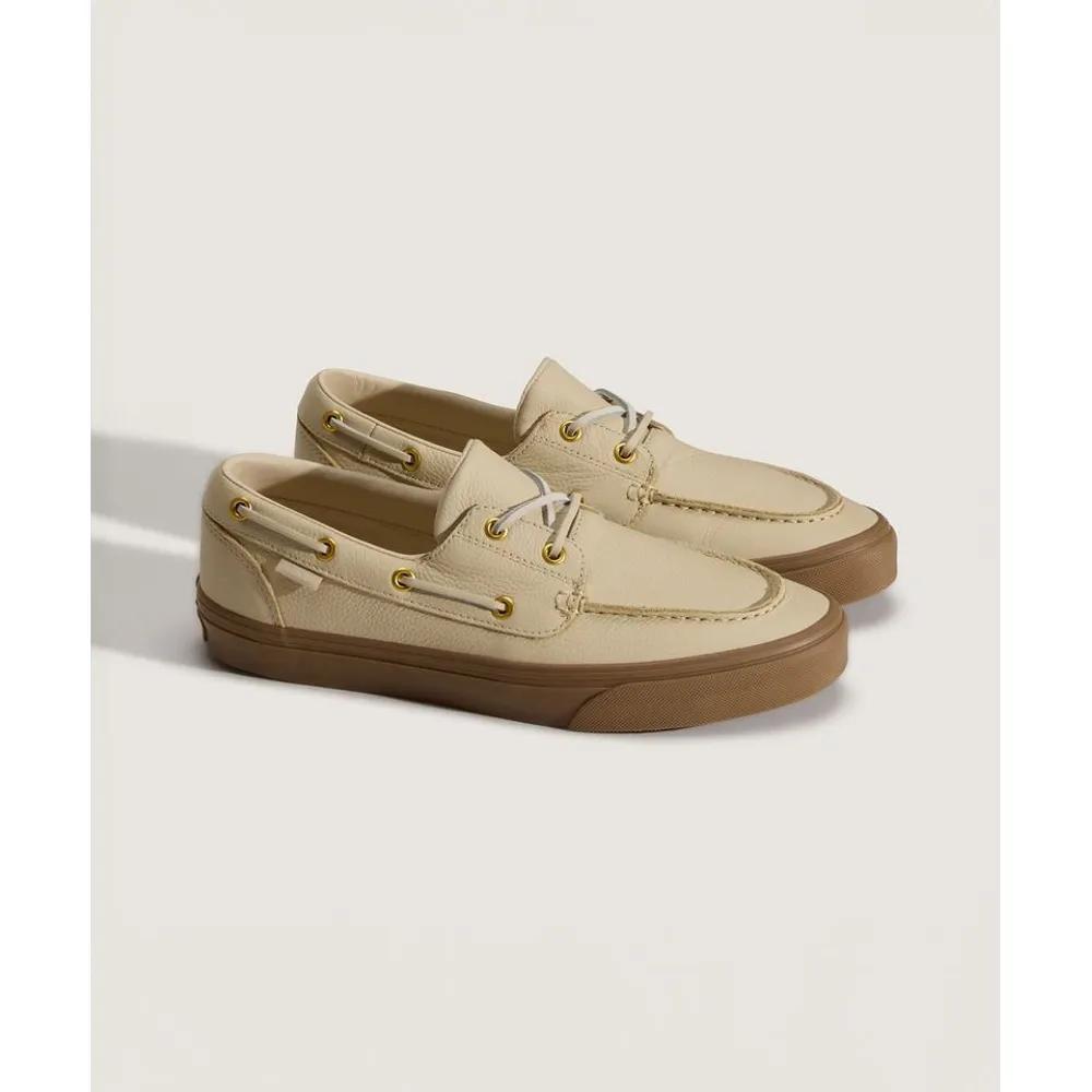 Vans Лоферы на 2 люверса Кожаные Коричневые VN000Z11TAN1 Кроссовки 260